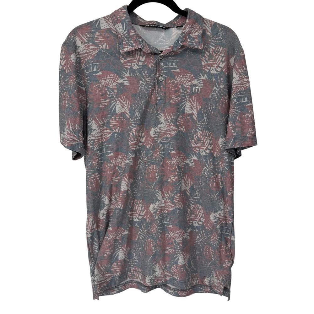 Travis Mathew Men's Preformance Raft The Pacuare Golf Polo L Medium